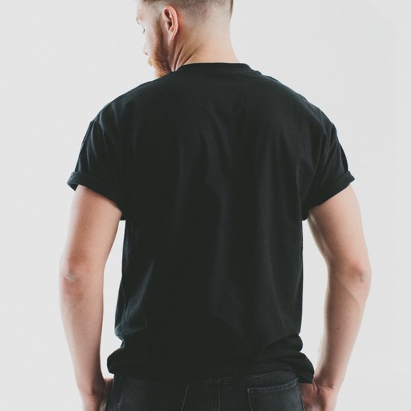 New Black and White novelty tee custom design via Rumlessthreads Unisex - Picture 3 of 5